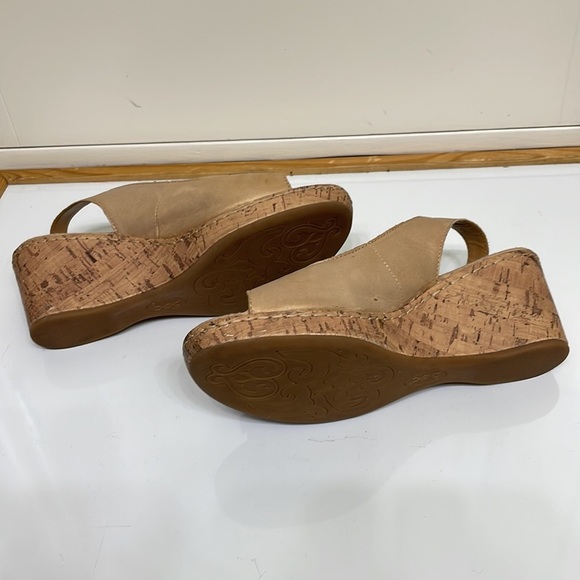 Boc Born Concept cork wedge floral sandals size 9 - Picture 6 of 8